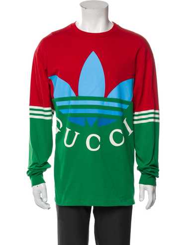 Gucci t-shirt adidas logo - Gem
