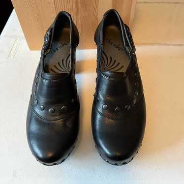 Dansko Black Mules Comfortable Clogs shoes heels 3