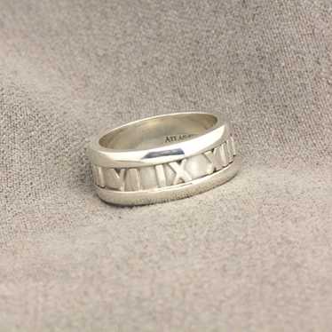 再値下げ⭐︎Tiffany & Co. 　アトラス　シルバーリング 美品 お歳暮 時期 10号 シルバーリング ワイド アトラス TIFFANY 良品
