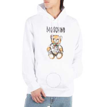 パーカー・フーディ Moschino Drawn Teddy Bear Sweatshirt Moschino Teddy-Bear Cotton Hoodie | White | FARFETCH