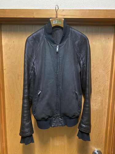 ジャケット・アウター GARETH PUGH / short ram leather jacket GARETH PUGH / short ram leather jacket