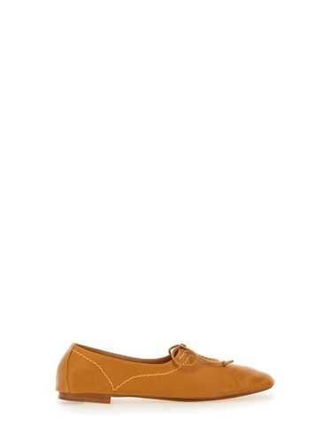 【HEREU】フラットシューズ☆38☆プリーツ スペイン発♪HEREU ヘリュー☆Pleated-Toe Pump[追跡付送料込