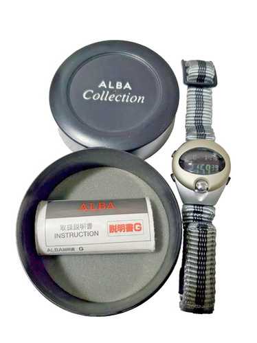 時計 SEIKO spoon JAL W620-4340 ALBA Alba spoon digital watch - Gem