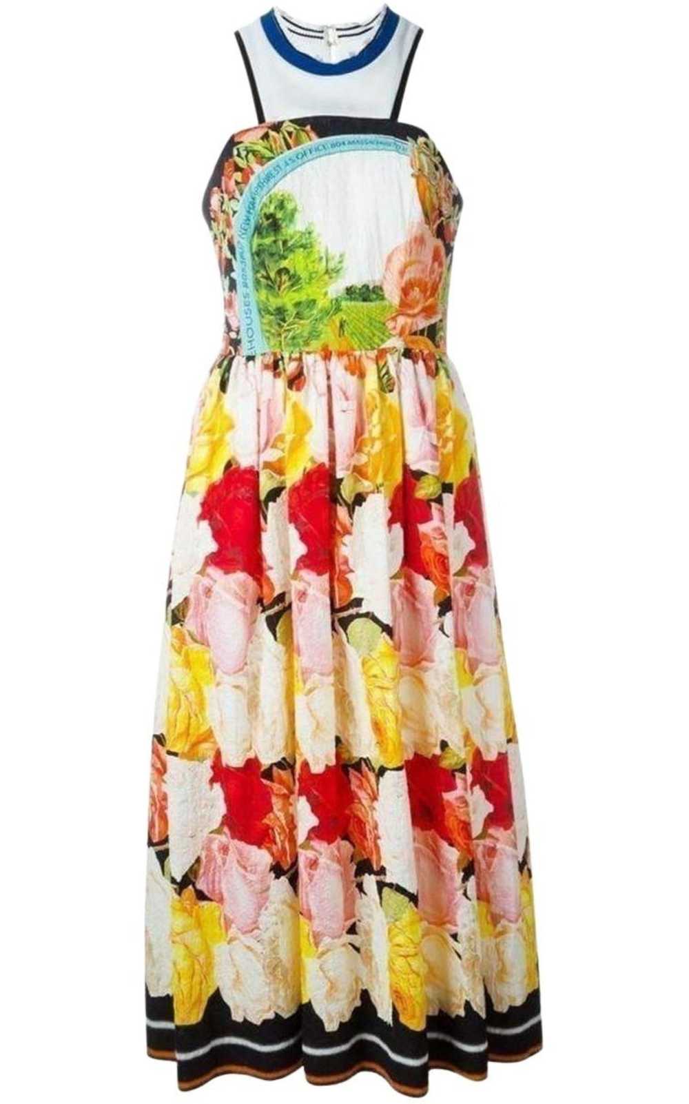 Mary Katrantzou - Cotton Blend  Printed Dress