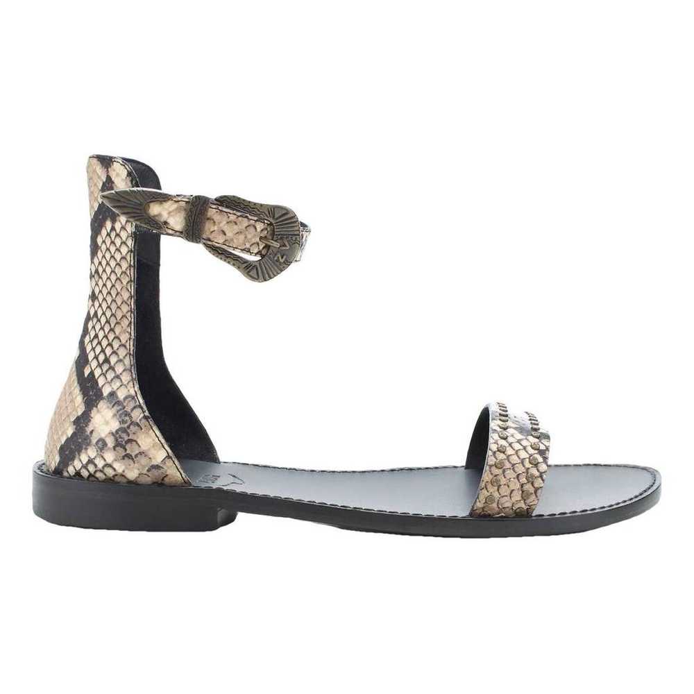 Zadig & Voltaire Leather sandal