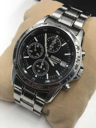 乙幡 Seiko chronograph 100m 7t92-0dw0 - Gem