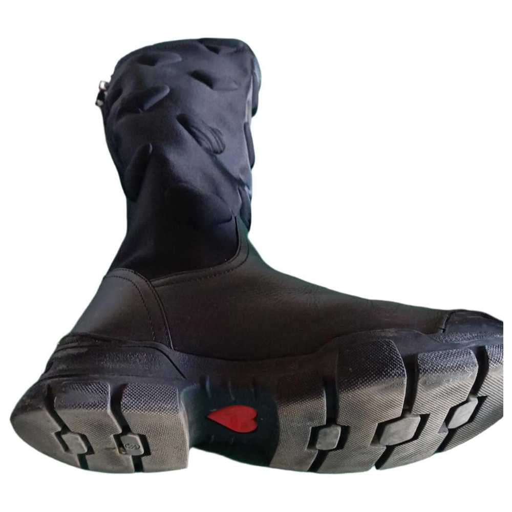 Moschino Love Leather boots