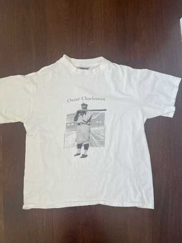 【激レア】90s NEGRO LEAGUEオールスター全刺繍レザーベスト本革B系 Vintage negro baseball - Gem