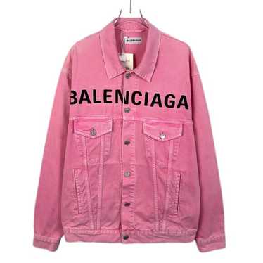 Balenciaga logo denim jacket - Gem