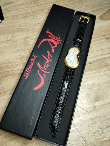 SalvadorDali Soft watch EXAEQUO 溶ける時計 Salvador Dali Softwatch by Exaequo Rare 1990s With Box