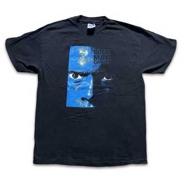 BLUE MAN GROUP Tシャツ L 黒 パフォーマンスアート 90's〜BLUE MAN GROUP Tシャツ | CUSTOM FEVER