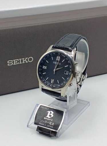 SEIKO セイコー ブライツ 腕時計 ソーラー電波時計 7B27-0AE0