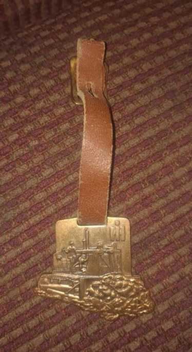 Vintage Key Watch Fob International Harvester Bras