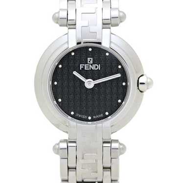 【美品稼働品】FENDI 750L ズッカ柄 QZ クォーツ M702 楽天市場】フェンディ 750L ズッカ柄 腕時計 OH済 ステンレス
