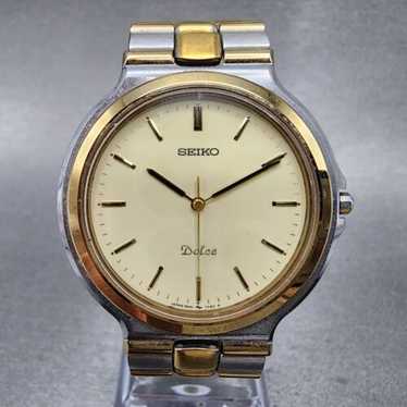 SEIKO DOLCE 8J42-6150 メンズクォーツウォッチ Seiko dolce round mens - Gem