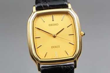 不働 セイコー スピリット 5E31-5B60 スクエア QZ Seiko Spirit men's vintage Quartz watch 5E31-5B60 stainless