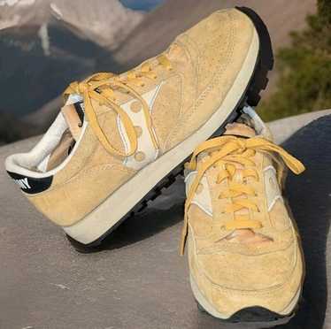 スニーカー SAUCONY Men Sneakers S707397GOLD Gold Saucony Men's Triumph 20 Running Shoes - Gold/Palm - Size