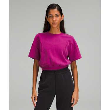ドレーピー softstreme オーバーサイズTシャツ ルルレモン Lululemon softstreme gathered - Gem