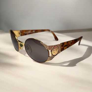 美品✨FENDI Sunglasses Gold Vintage Y2K 00s Fendi vintage sunglasses rare - Gem