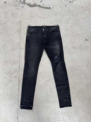 AMIRI♡ ブラック MA Cement Thrasher スキニージーンズ shopbring_3525c160006
