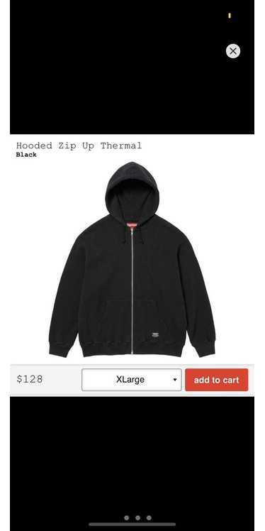 Supreme thermal zip up - Gem