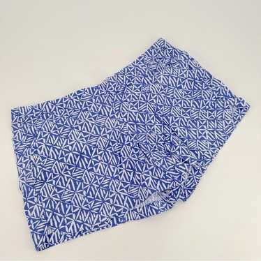 Lilly Pulitzer Blue Ocean View Shorts Size Xl