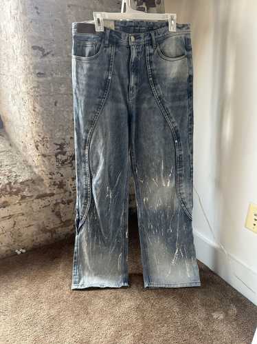 パンツ andersson bell destroyed boots cut wide セール】Andersson Bell/アンダーソンベル NEW MARTINA WESTERN