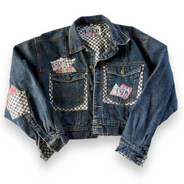 80's ヴィンテージ get used by elieデニムモッズコート Get used by elie - Gem