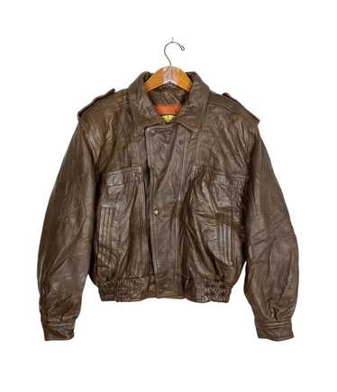Wind armor leather jacket - Gem
