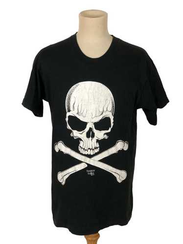 90s fashion victim skull longsleeve tshirt - Gem