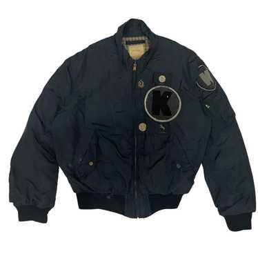 VTG KARL HELMUT Bomber Varsity Jackets Patches Big Logo