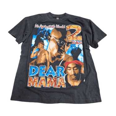トップス 2PAC Dear mama Patra Bootleg vtg Tee 90s 2PAC Dear mama Patra Bootleg vtg Tee 90s