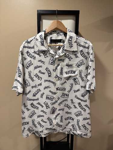 希少★ルイヴィトン シルク混 Wジップ ジャケット Vワッペン キムジョーンズ 希少☆ルイヴィトン シルク混 Wジップ ジャケット Vワッペン