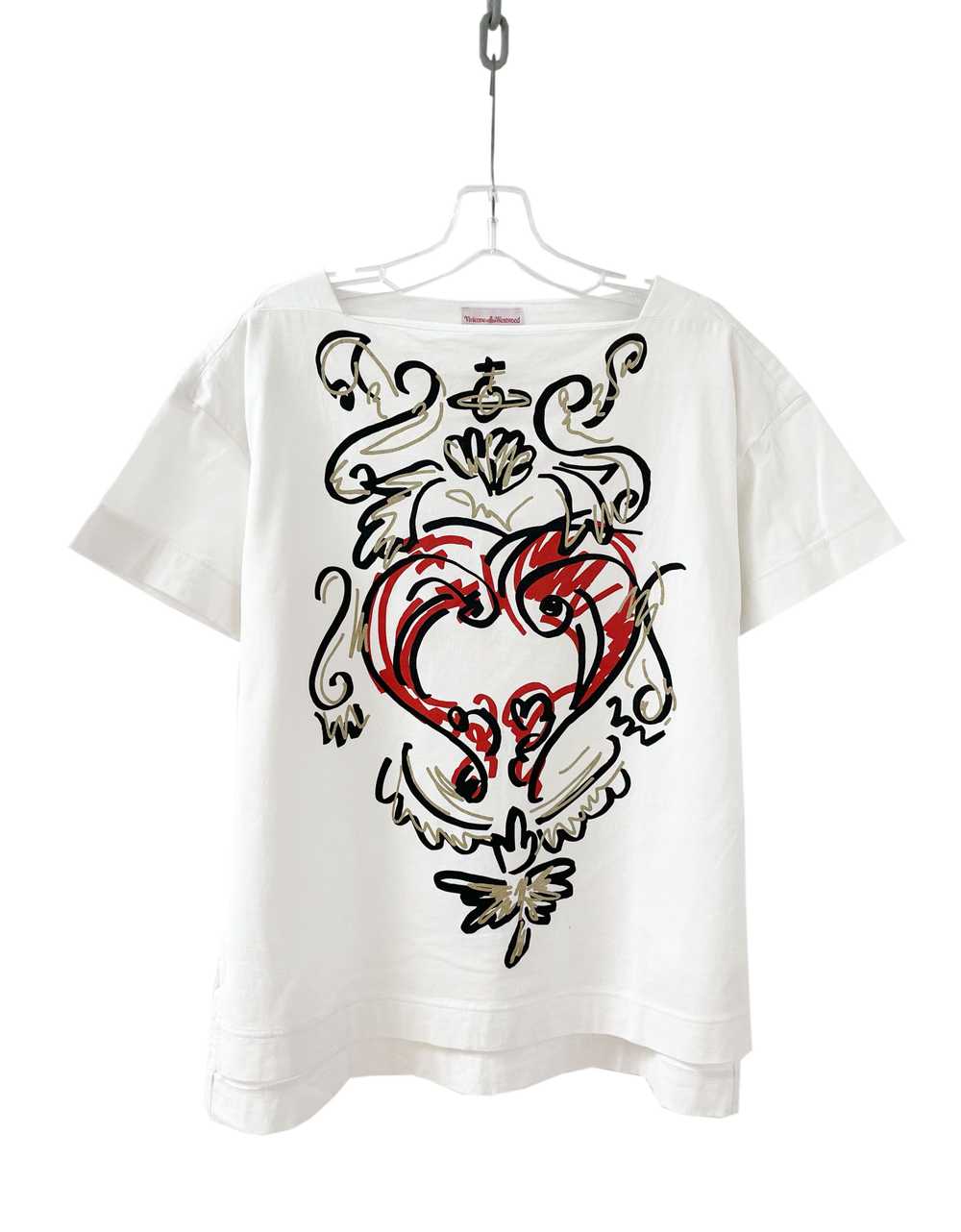 【Vivienne Westwood】HEART BADGE ORB リラックス Tシャツ Vivienne Westwood MAN（ヴィヴィアンウエストウッドマン）の