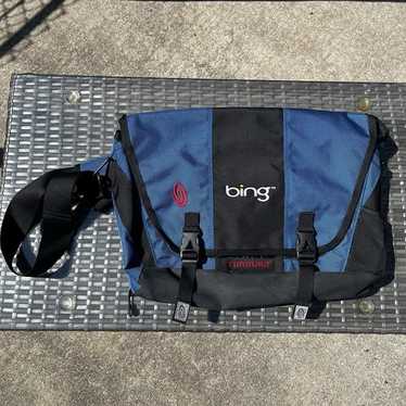 Timbuk2 Black Messenger Bag Artist Canvas Limited Edition