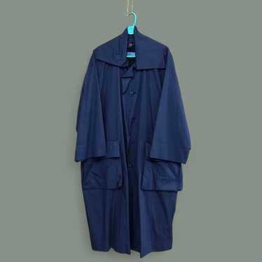 2000’s ISSEY MIYAKE WINDCOAT Issey Miyake Windcoat black oversized parka with zipped hood