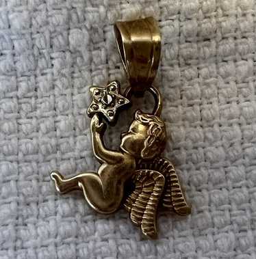 14k michael anthony cherub - Gem