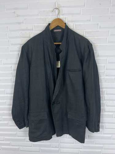 ジャケット・アウター Arrston volaju Crest tailored jacket Arrston Volaju by Kohshin Satoh 80s Shoulder Strap Armzip