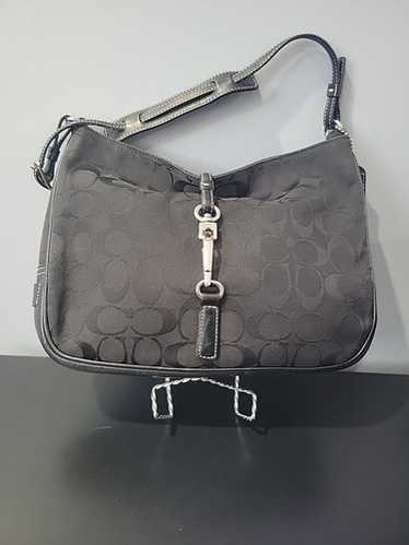 COACH 6091 シグネチャーハンプトン ショルダーバッグ ブラック COACH コーチ シグネチャー 6091 ワンショルダー ブラック