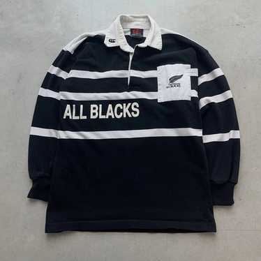 Vintage 90s Canterbury New Zealand All Blacks NZRFU Rugby