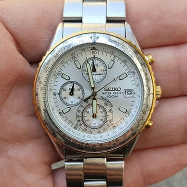 near mint] seiko flightmaster - Gem