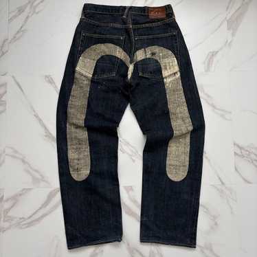 EVISU 2001 NO.2 赤カモメ セルビッチ 赤耳 濃紺 デニム - メルカリ