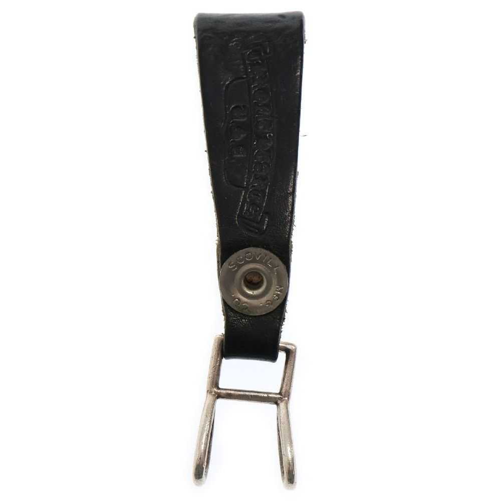 Chrome Hearts Chrome Hearts Leather Belt Loop Black/Silver