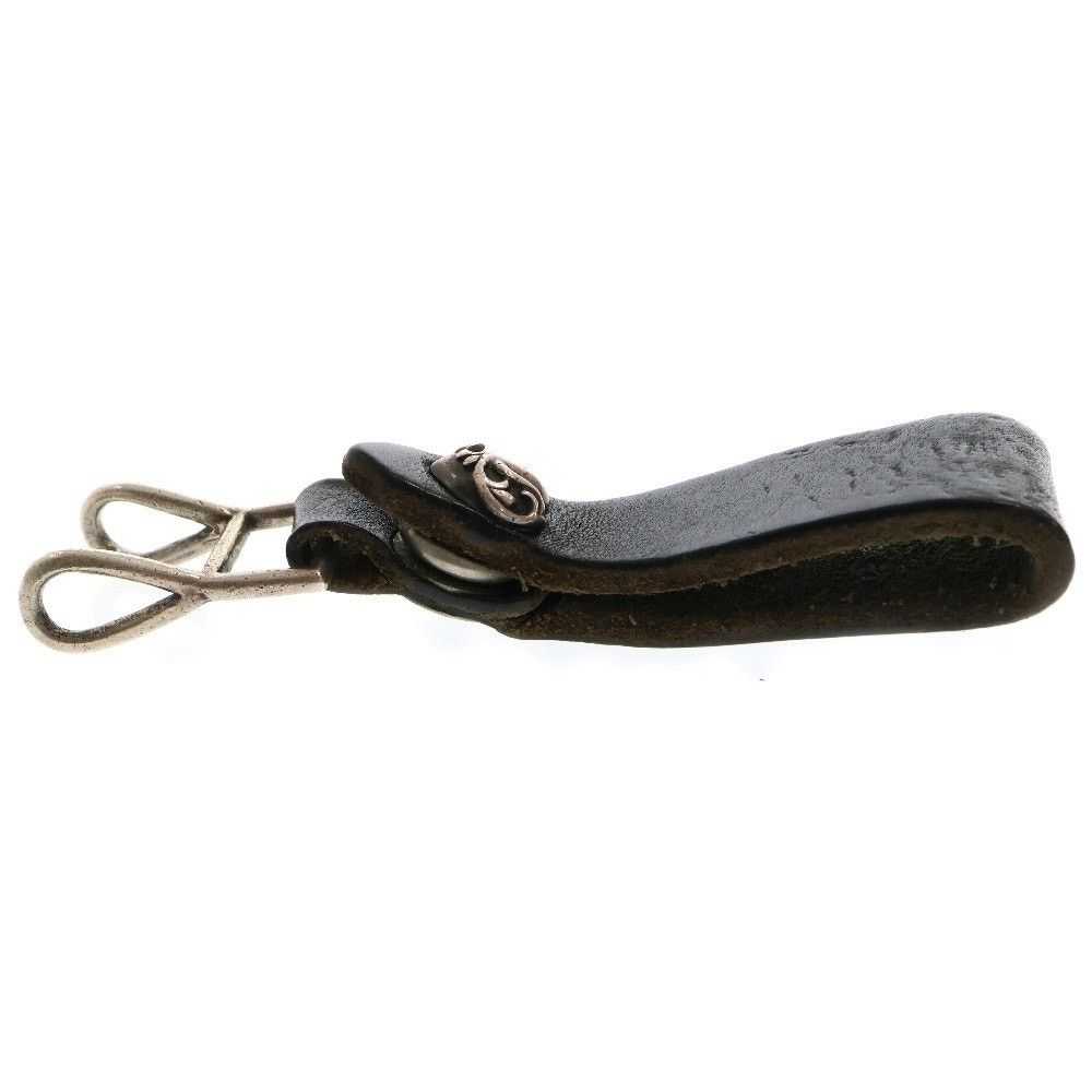 Chrome Hearts Chrome Hearts Leather Belt Loop Black/Silver