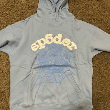 sp5der 水色 確実正規品 Sp5der Hoodie Sky Blue - Etsy