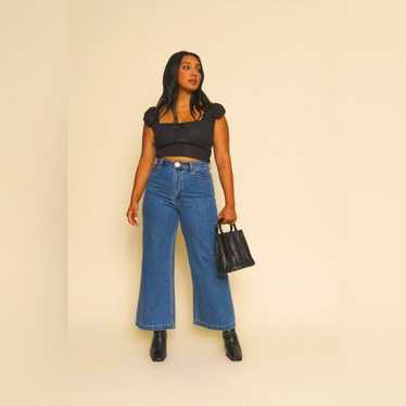 Whimsy + Row Denim Flora Organic Cotton Pant Indig