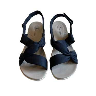 Clarks Women’s Cloudsteppers Arlas Sandals Navy Bl