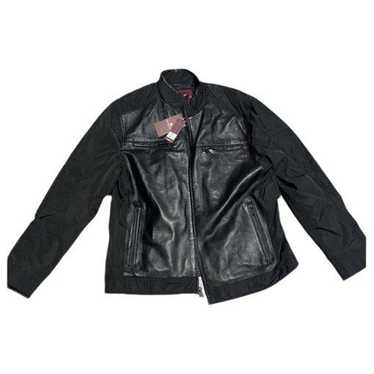 BRUNO MAGLI ブラックレザージャケット BRUNO MAGLI ブラックレザージャケット