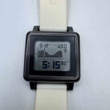 レア✨ ニクソン　STAPLE　デュアルタイム　サーフウォッチ　デジタル　グレー Amazon.co.jp: NIXON ニクソン 腕時計 メンズ レディース ユニ