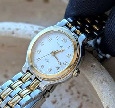 SEIKO セイコー CREO クレオ 4N20-0400 クォーツ 腕時計 Seiko creo 4n20 0400 - Gem